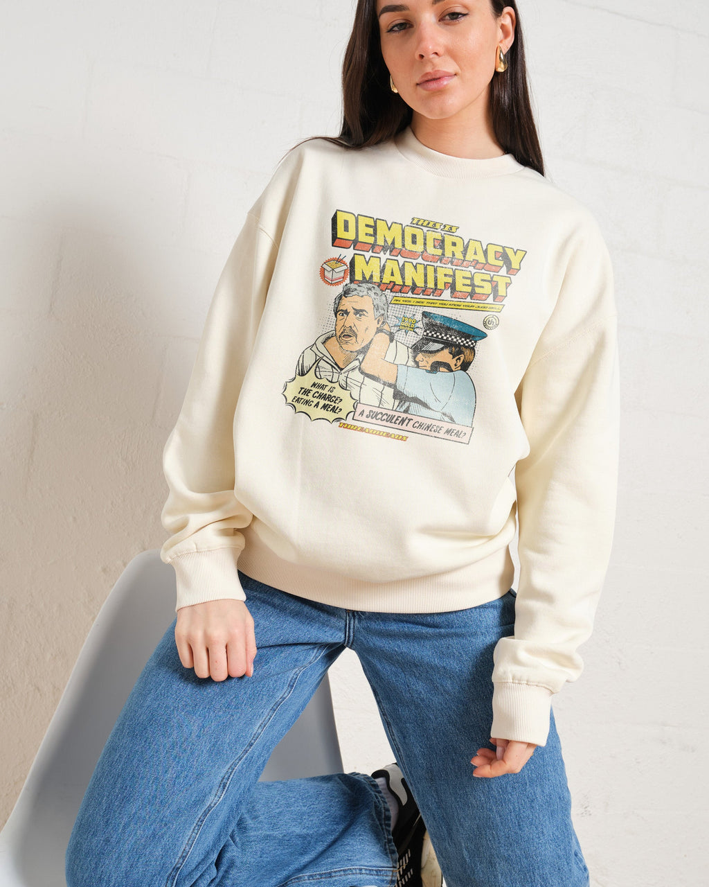 This is Democracy Manifest Sweatshirt product image 6
