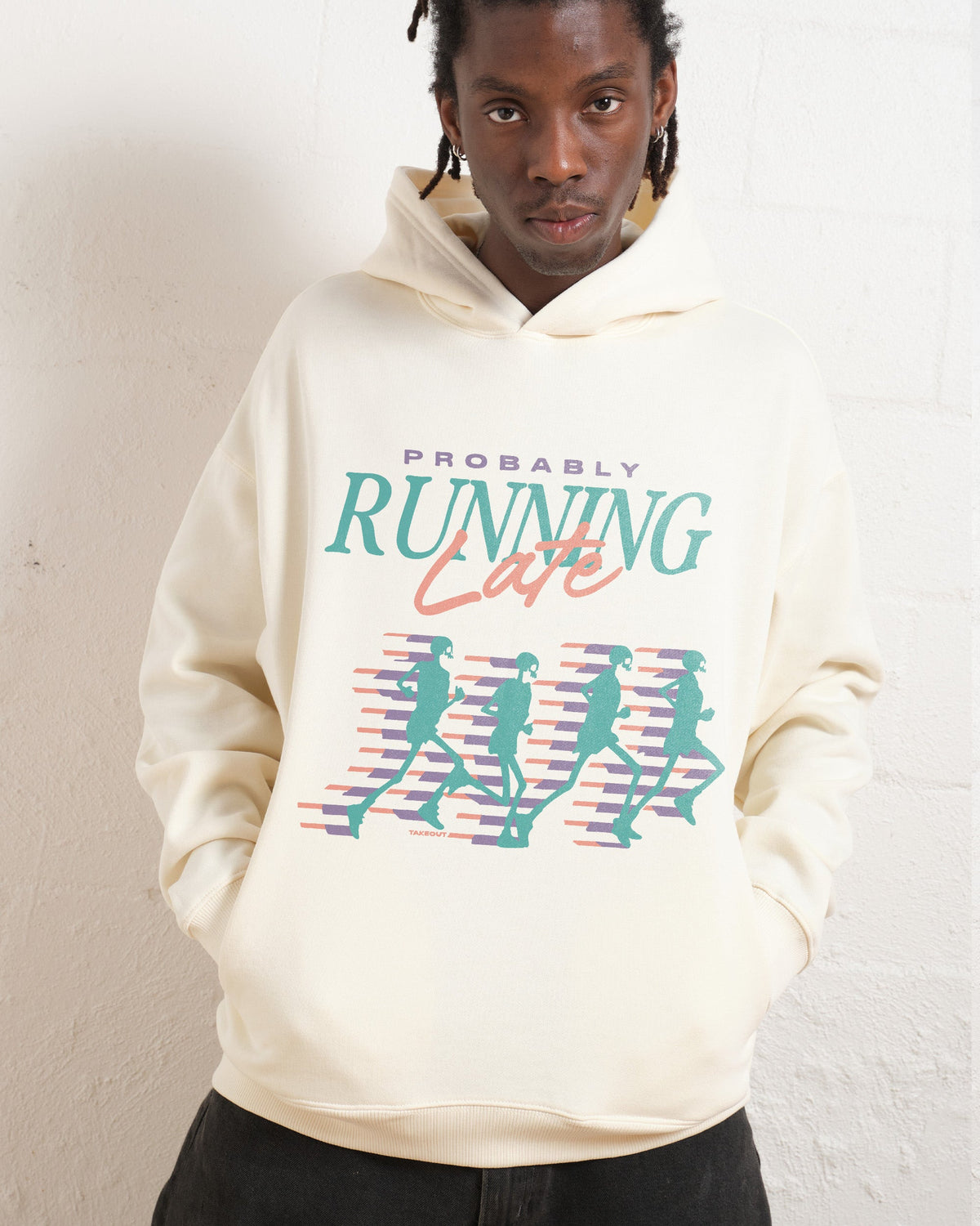 Probably Running Late Hoodie product image 3
