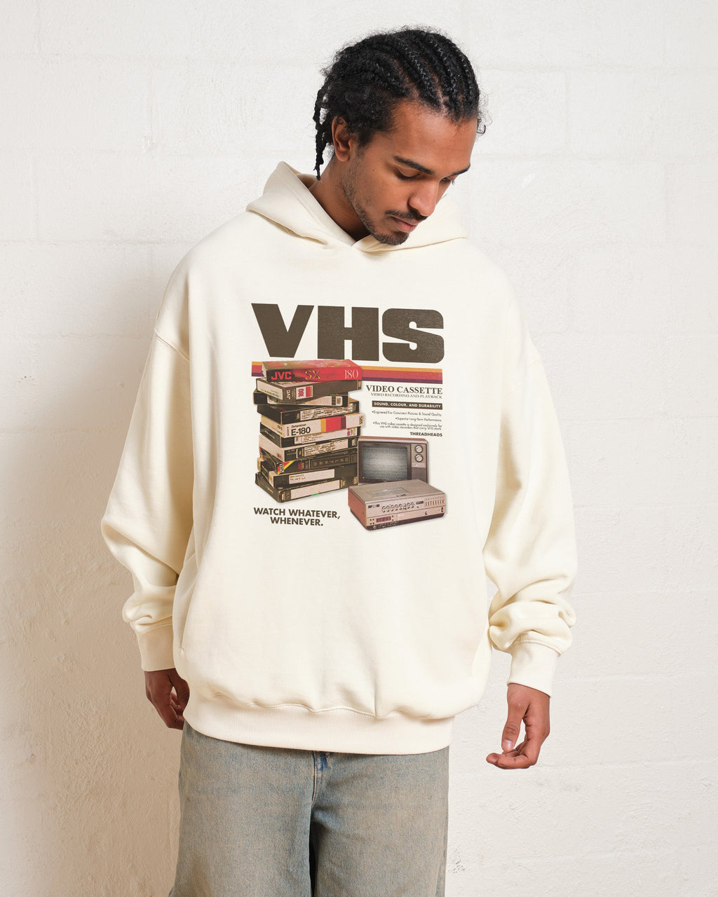 Vintage VHS Tapes Hoodie product image 2
