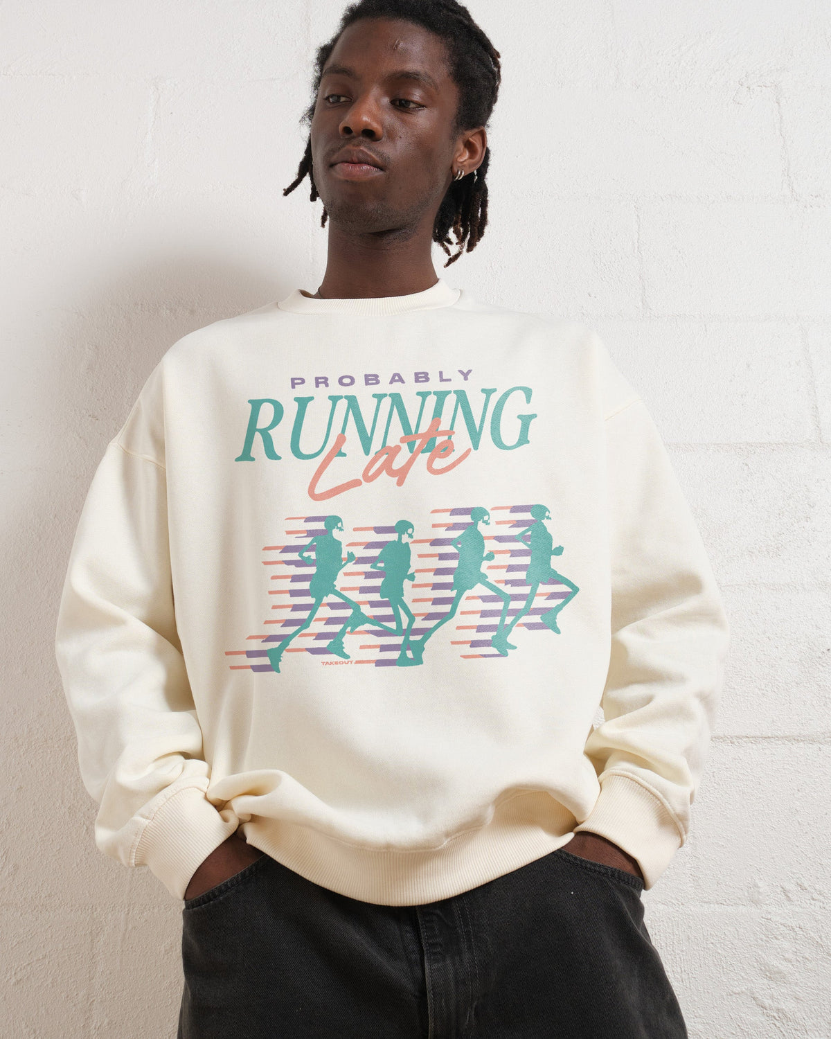 Probably Running Late Sweatshirt product image 2