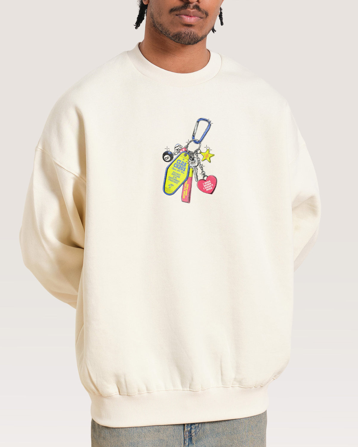 Club Chaos Key Chain Sweatshirt product image 2