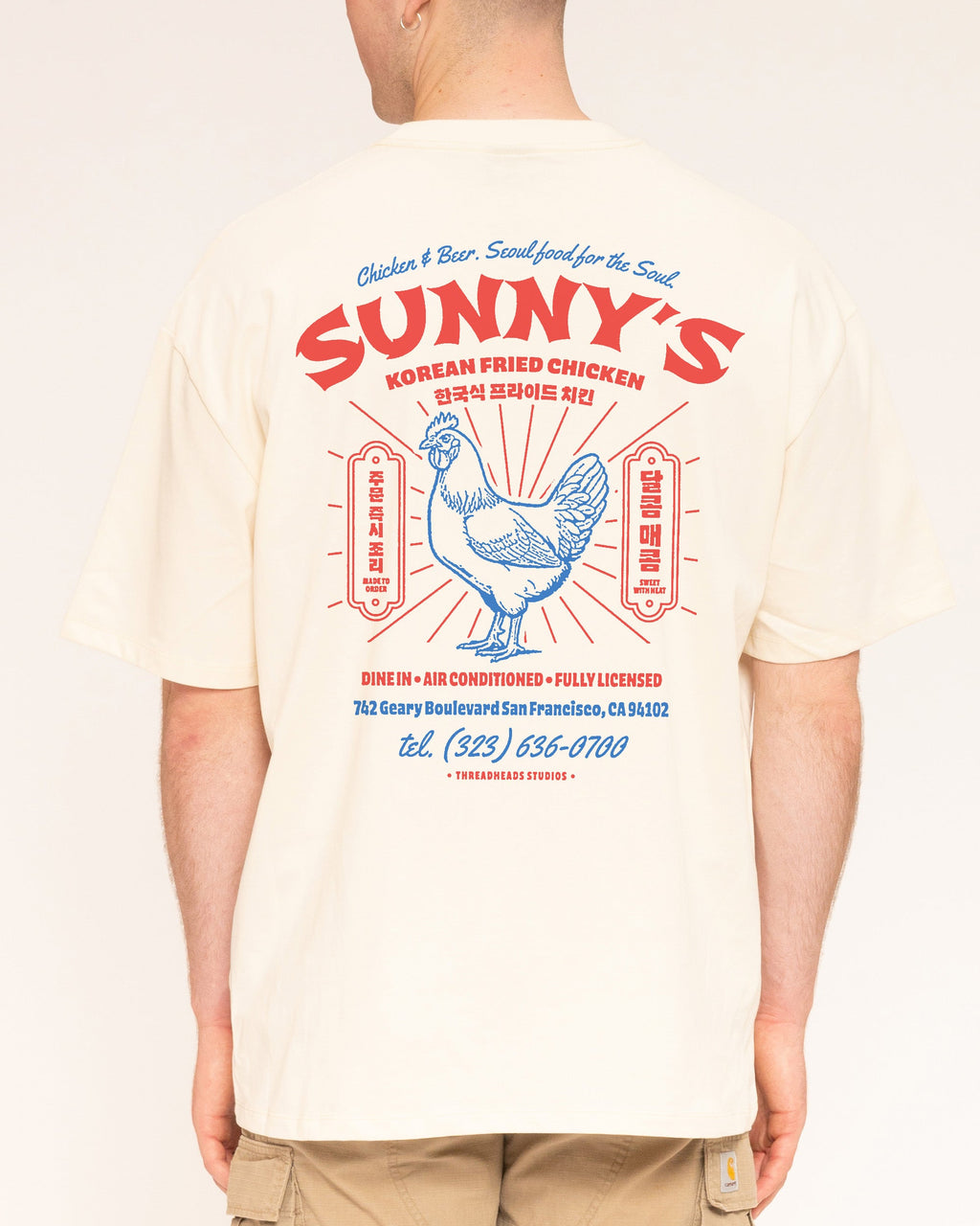 Korean Fried Chicken Oversized Tee product image 5