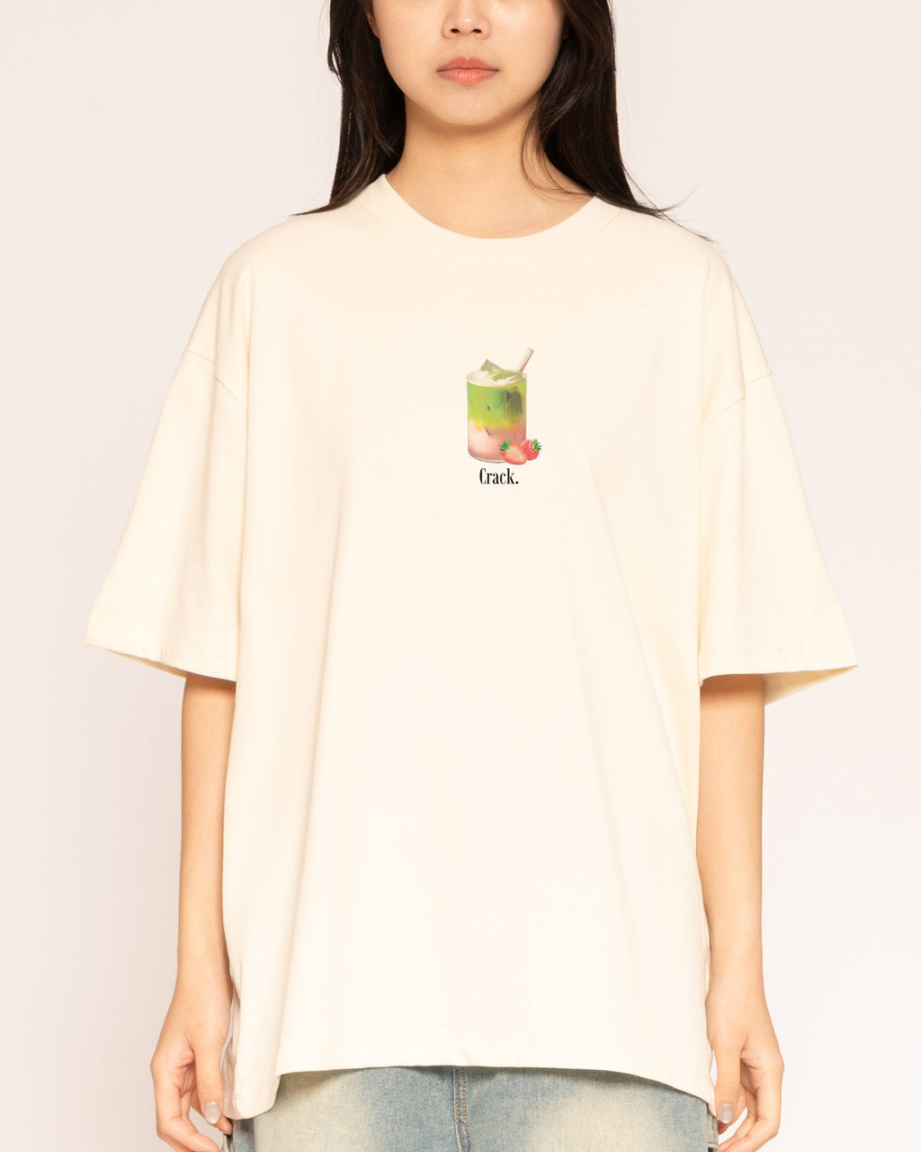 Matcha Crack Oversized Tee product image 5