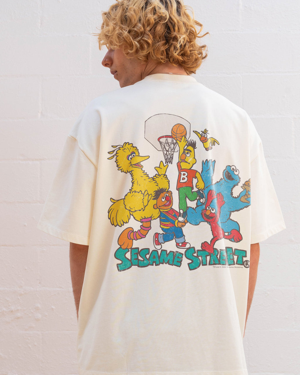 Sesame Street Hoops Oversized Tee product image 3