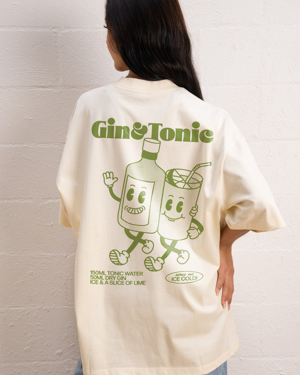Gin and Tonic Oversized Tee product image 3
