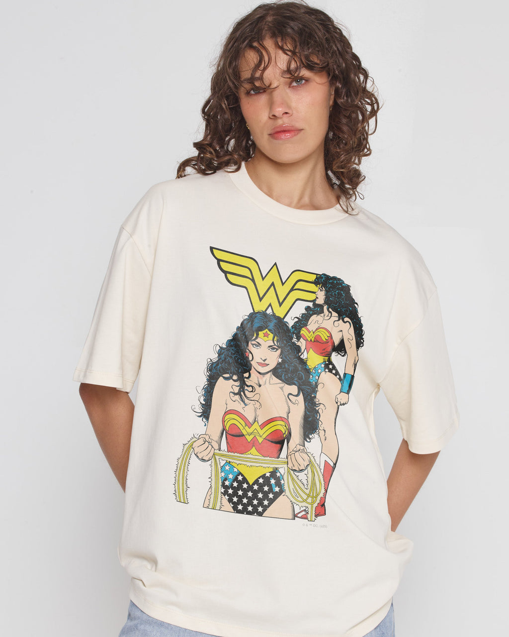 Wonder Woman Queen of the Amazons Oversized Tee product image 1