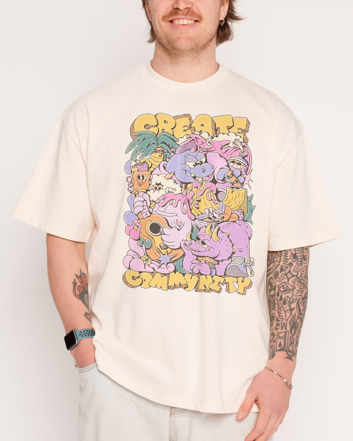 Create Community Oversized Tee product image 3
