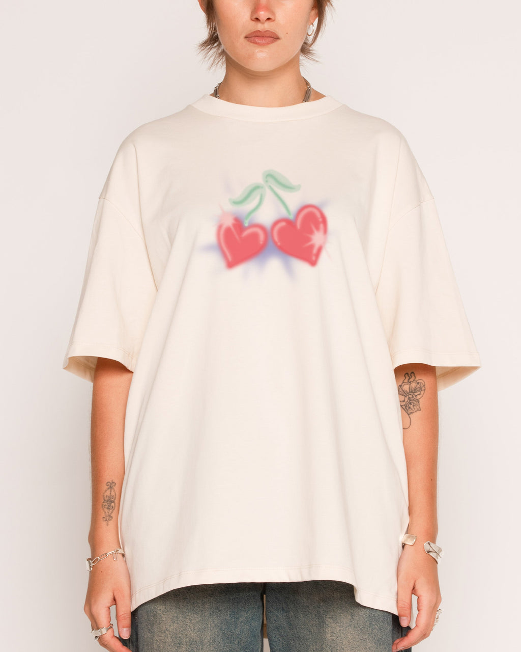 Love Cherry Oversized Tee product image 3