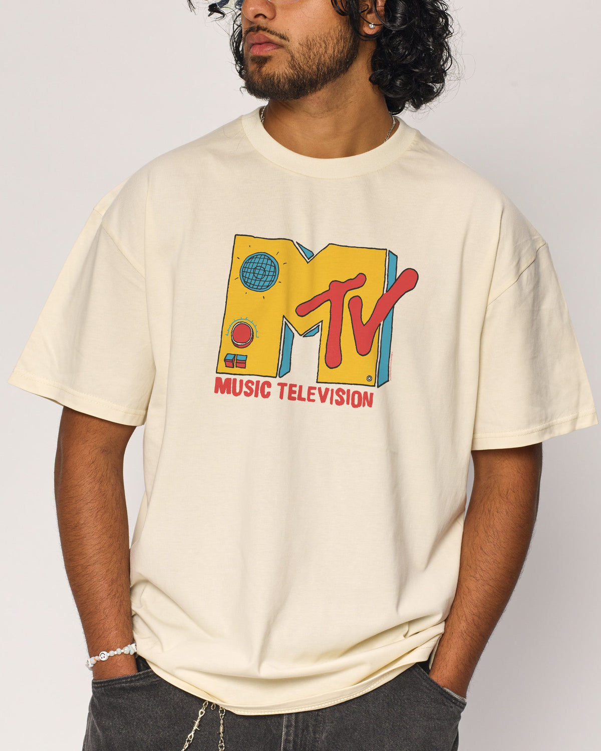 Radio MTV Logo Oversized Tee product image 4