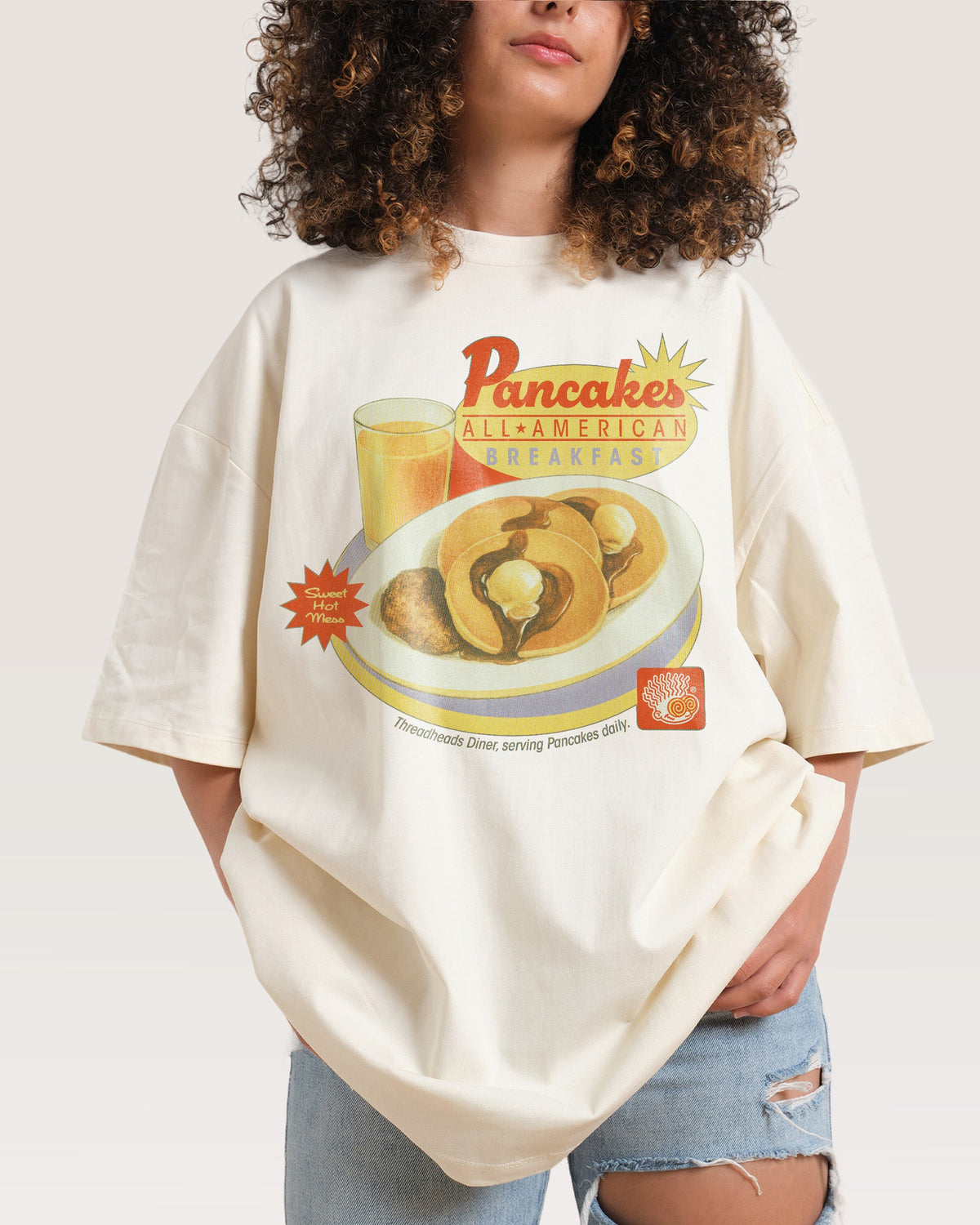 Pancakes Oversized Tee product image 1