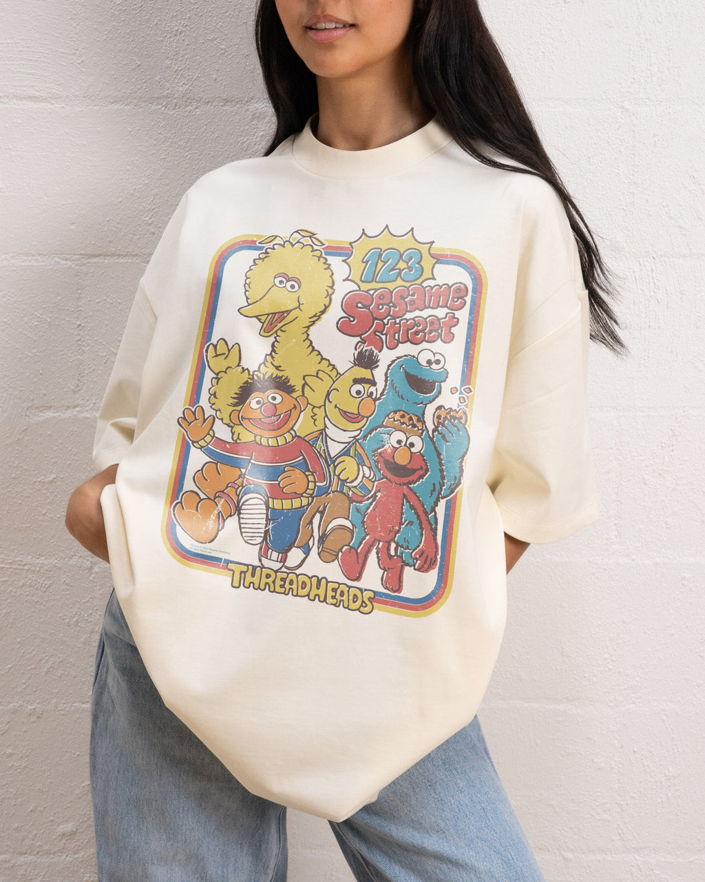123 Sesame St Oversized Tee product image 2