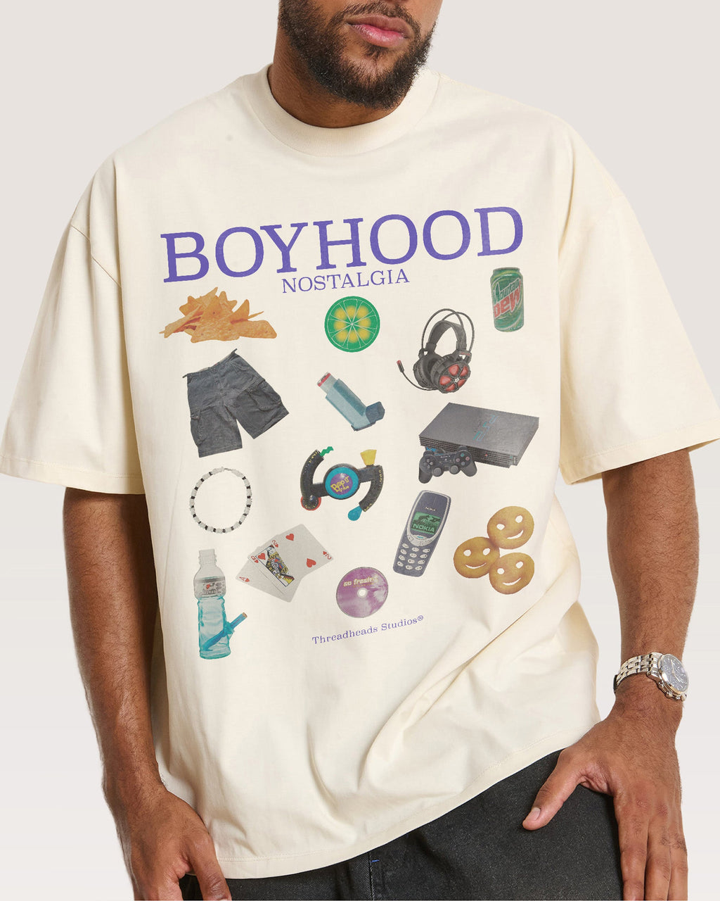 Boyhood Nostalgia Oversized Tee product image 4
