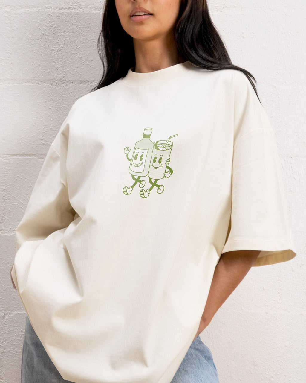 Gin and Tonic Oversized Tee product image 4