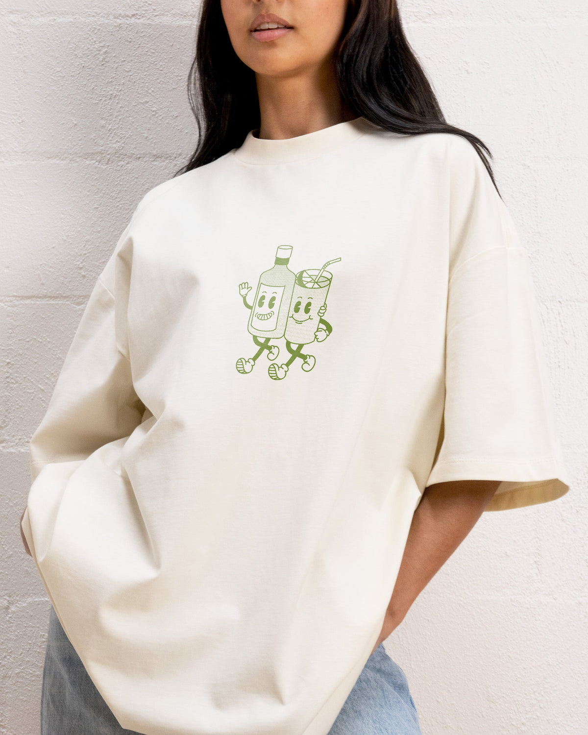 Gin and Tonic Oversized Tee product image 4