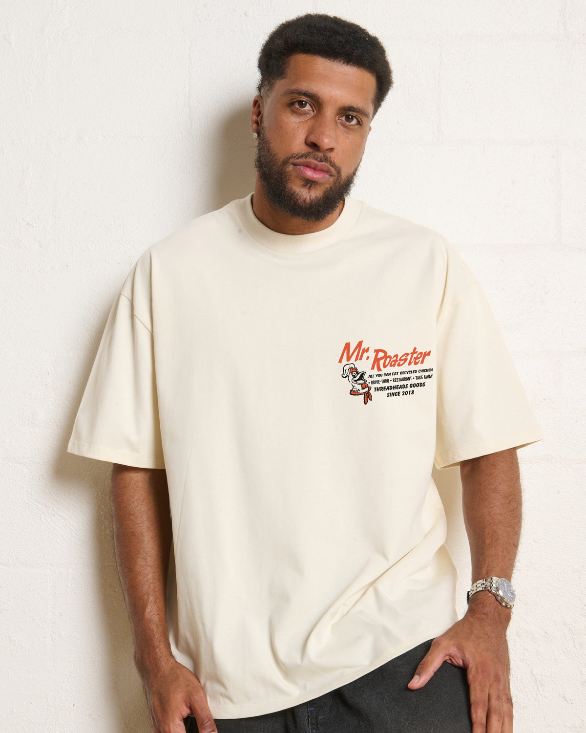 Mr. Roaster Fried Chicken Oversized Tee product image 11