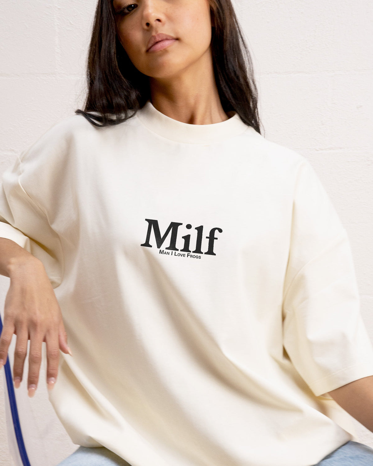 Man I Love Frogs Front and Back Oversized Tee product image 6