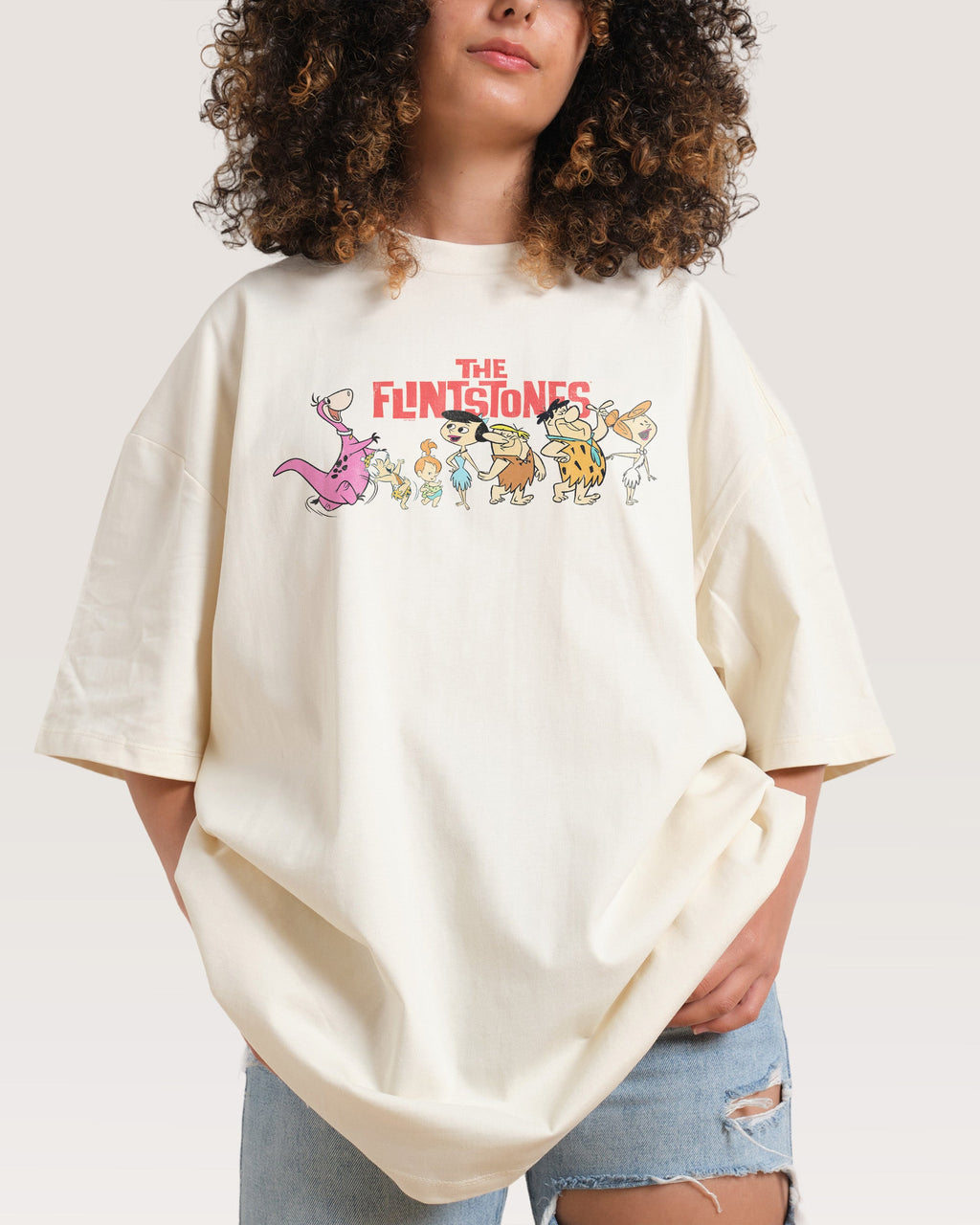 We're The Flintstones Oversized Tee product image 4