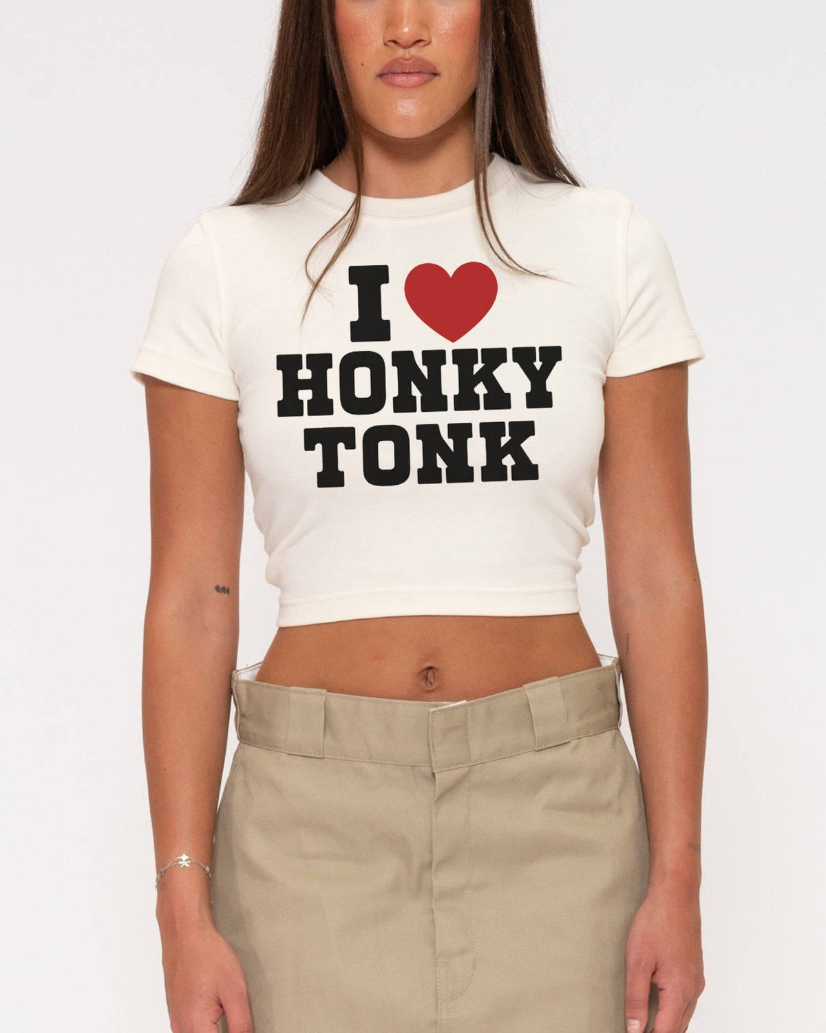 I Love Honky Tonk Baby Tee product image 3
