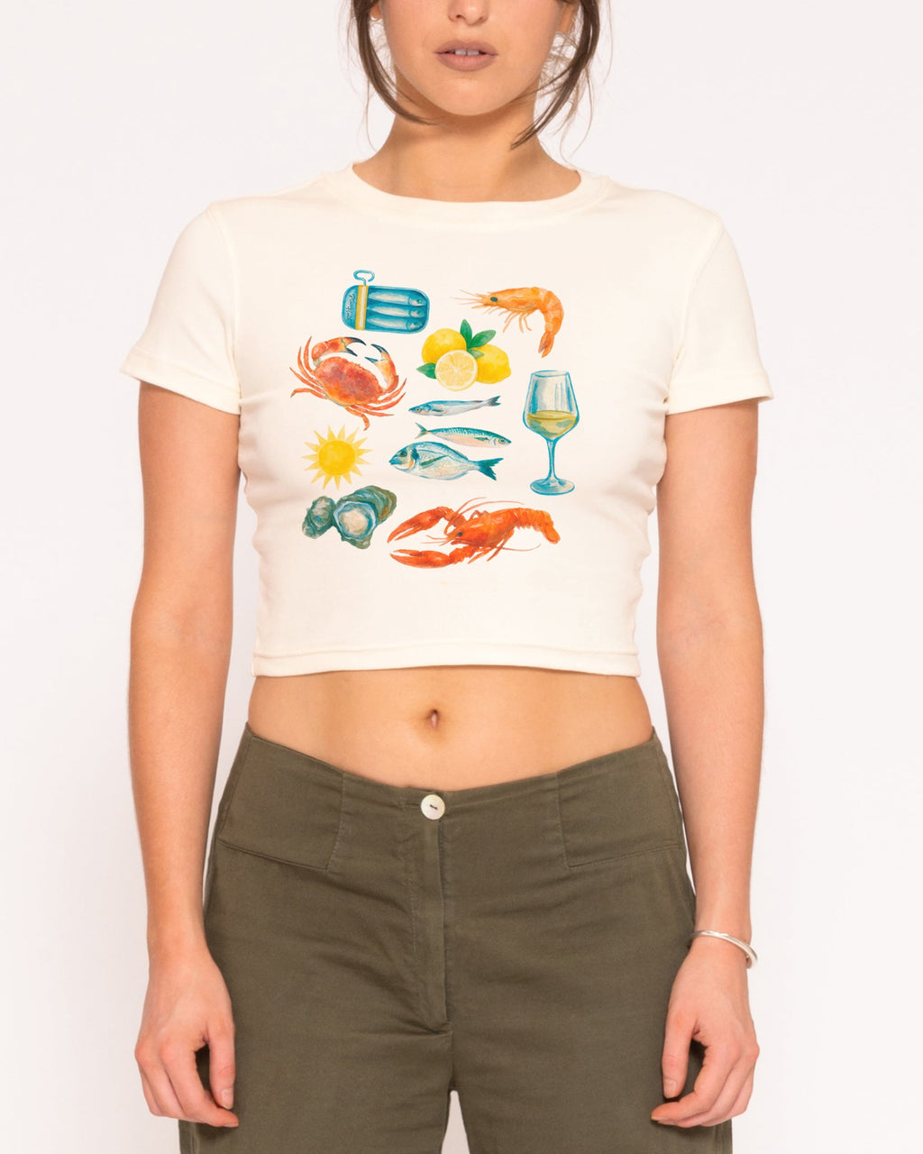 Seafood Platter Baby Tee product image 3