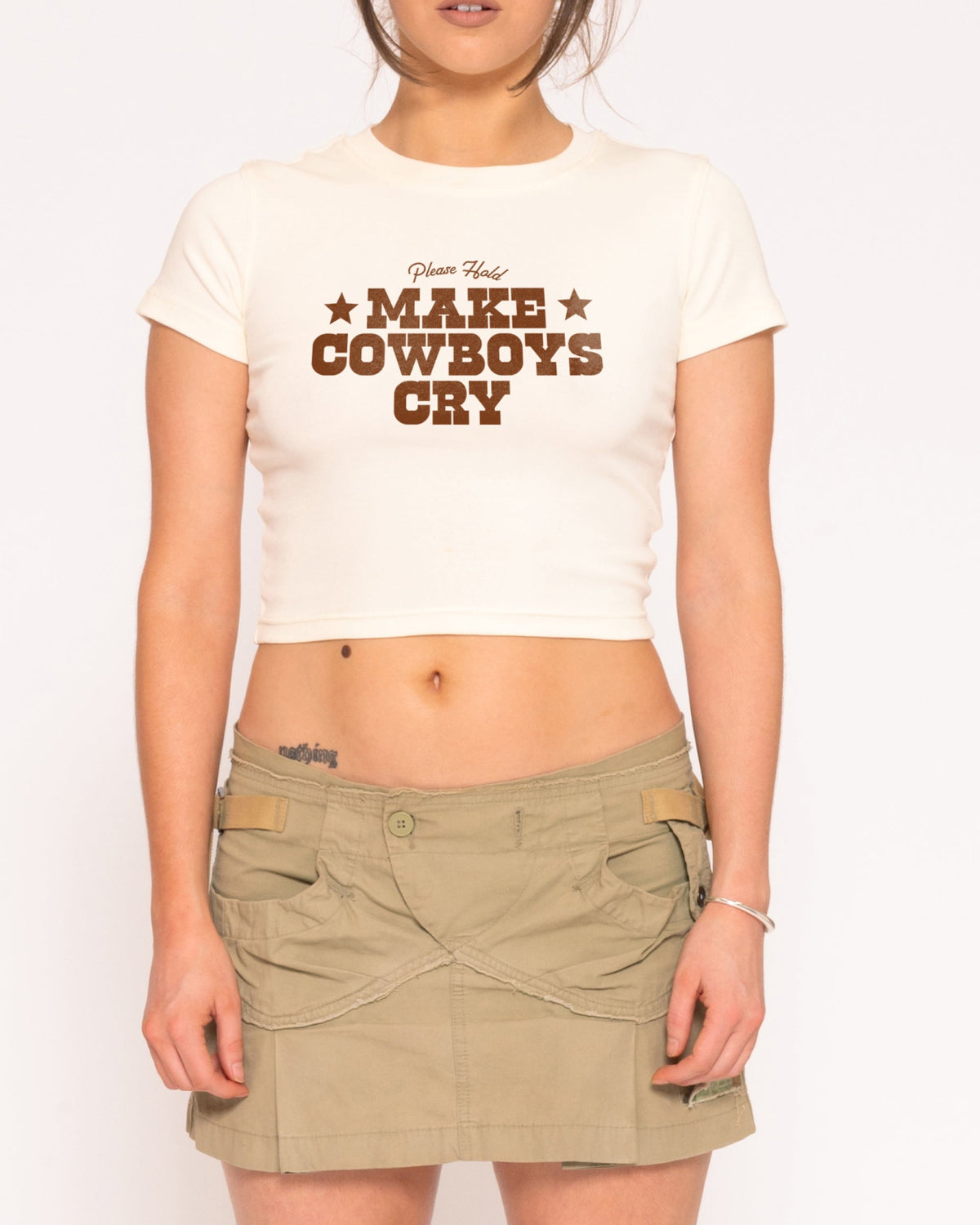 Make Cowboys Cry Baby Tee product image 7