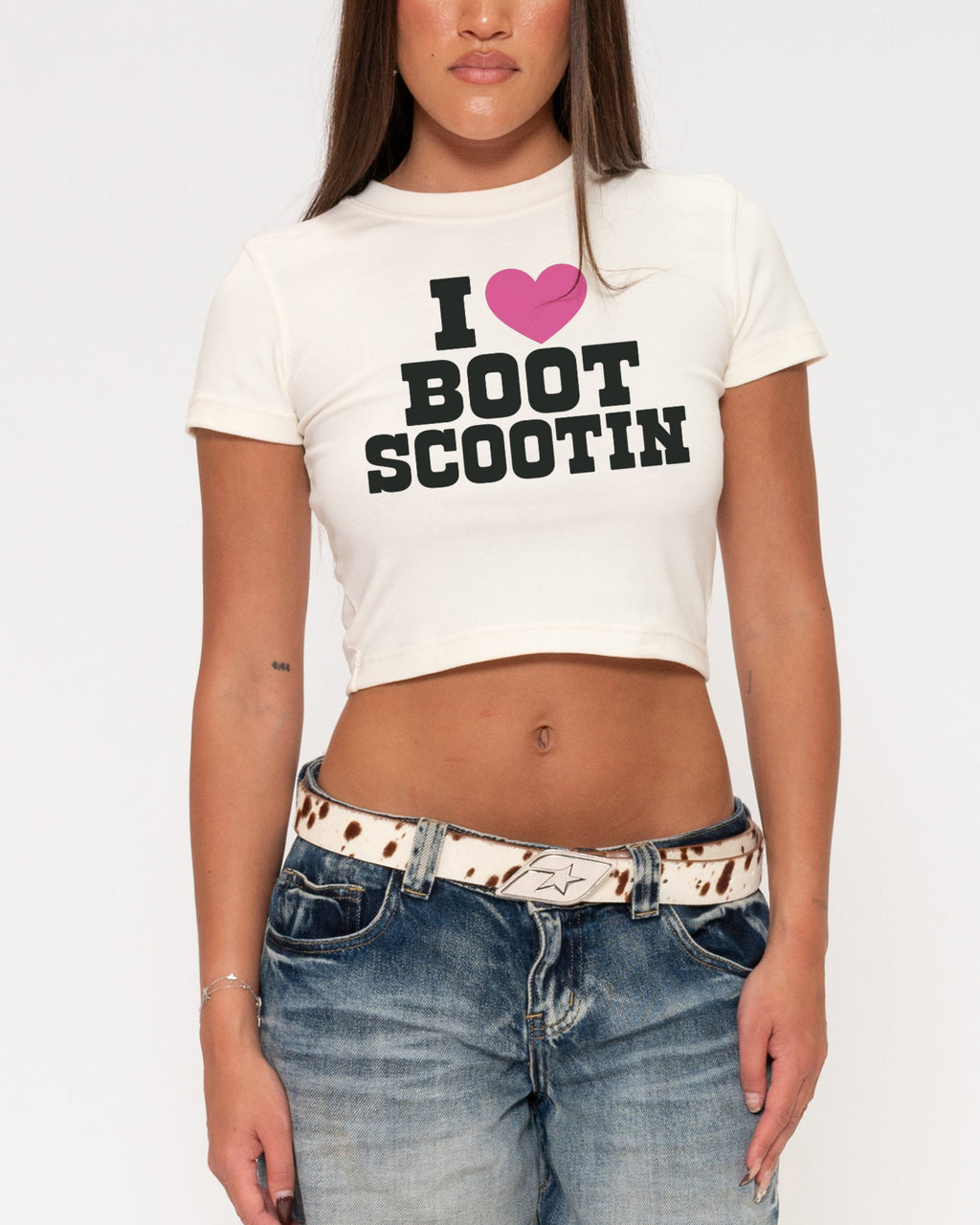 I Love Boot Scootin Baby Tee product image 3