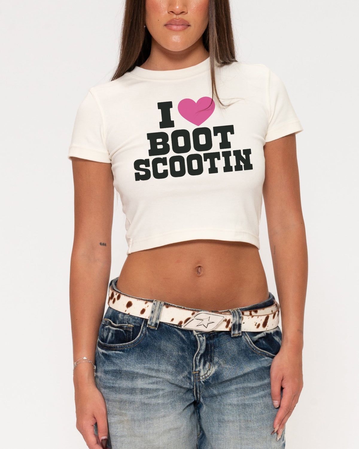 I Love Boot Scootin Baby Tee product image 3