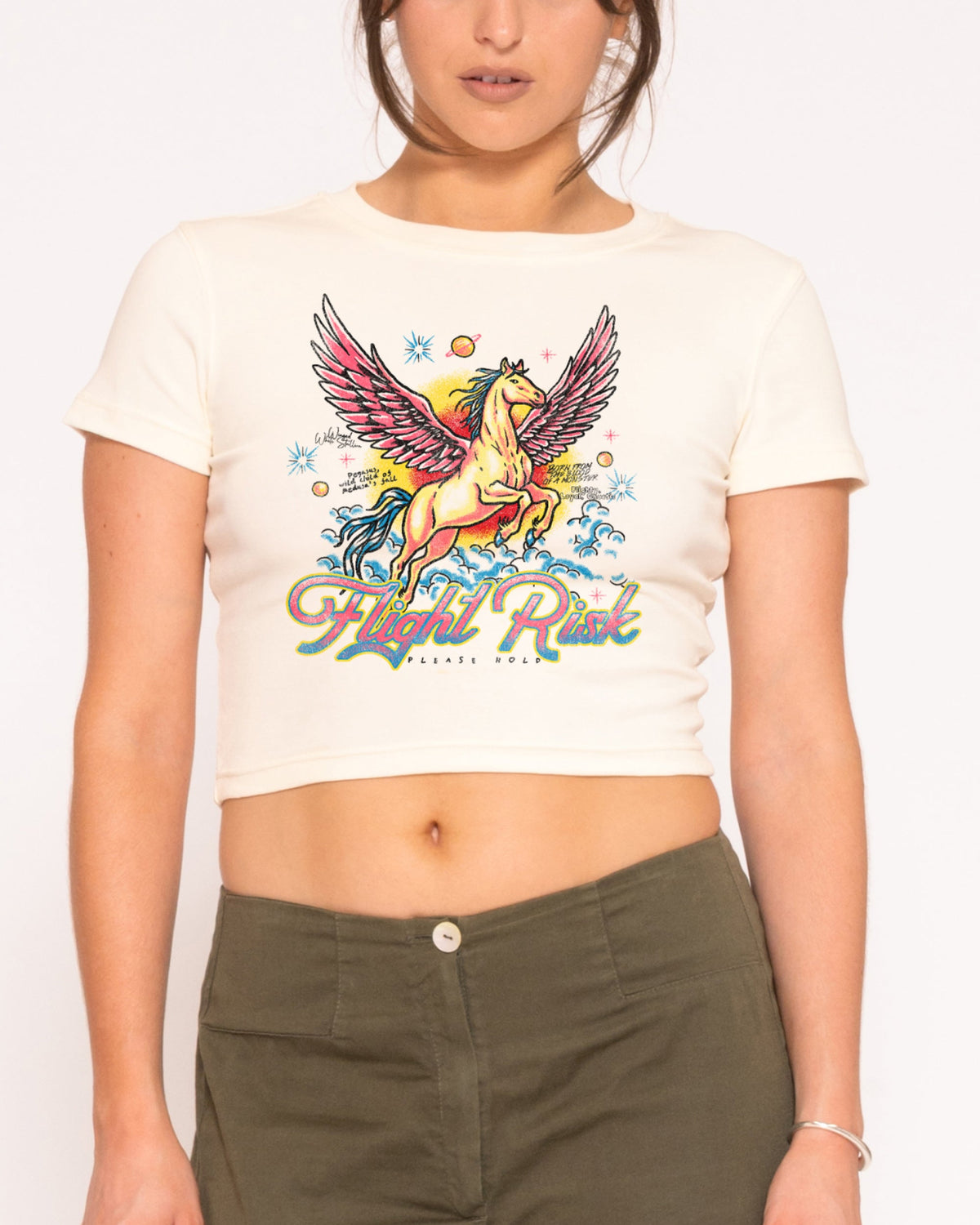 Flight Risk Baby Tee product image 3
