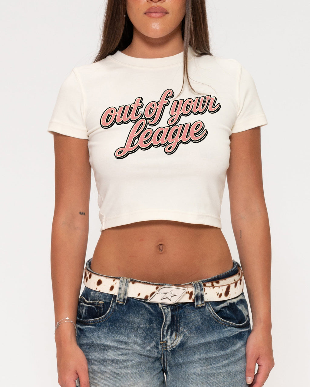 Out of Your League Baby Tee product image 3