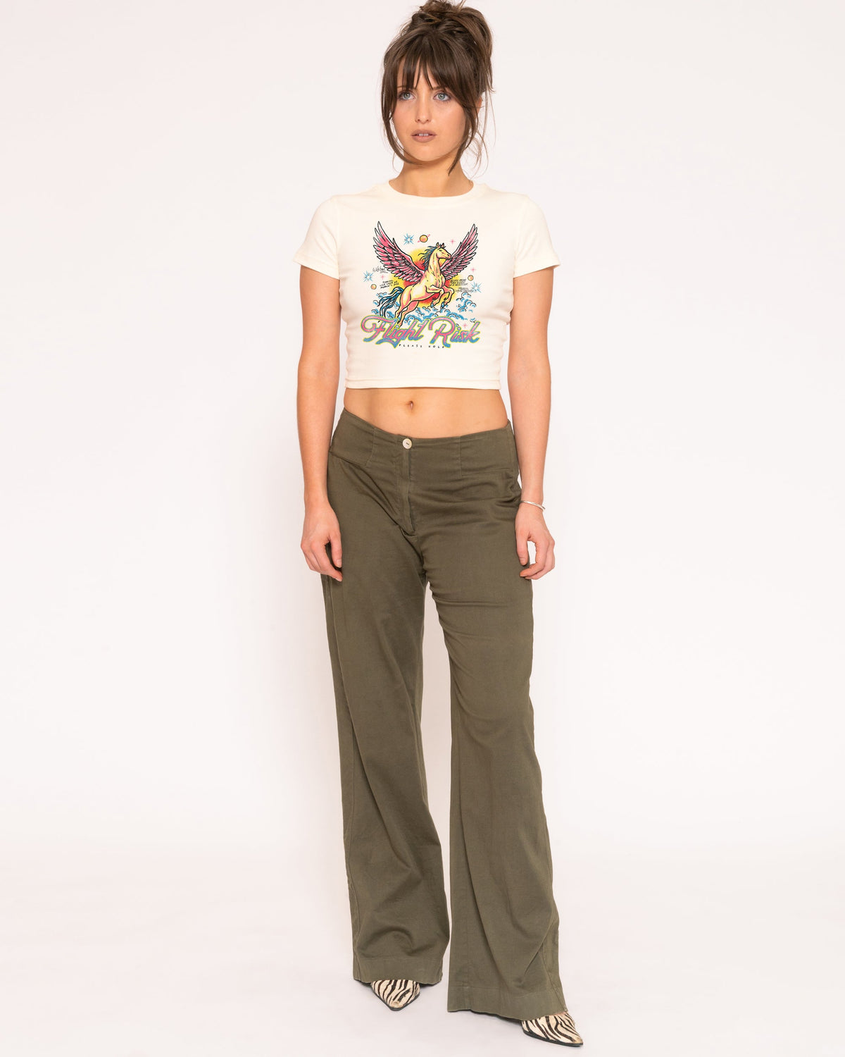 Flight Risk Baby Tee product image 4