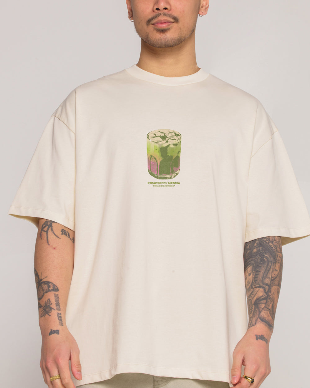 Strawberry Matcha Oversized Tee product image 4