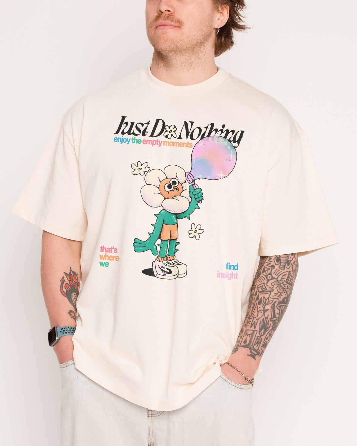 Just Do Nothing Oversized Tee product image 2