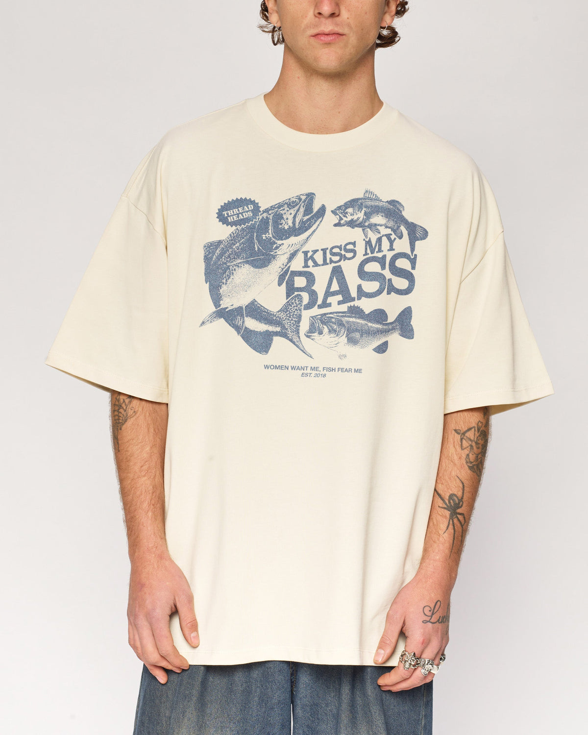 Kiss My Bass Oversized Tee product image 1