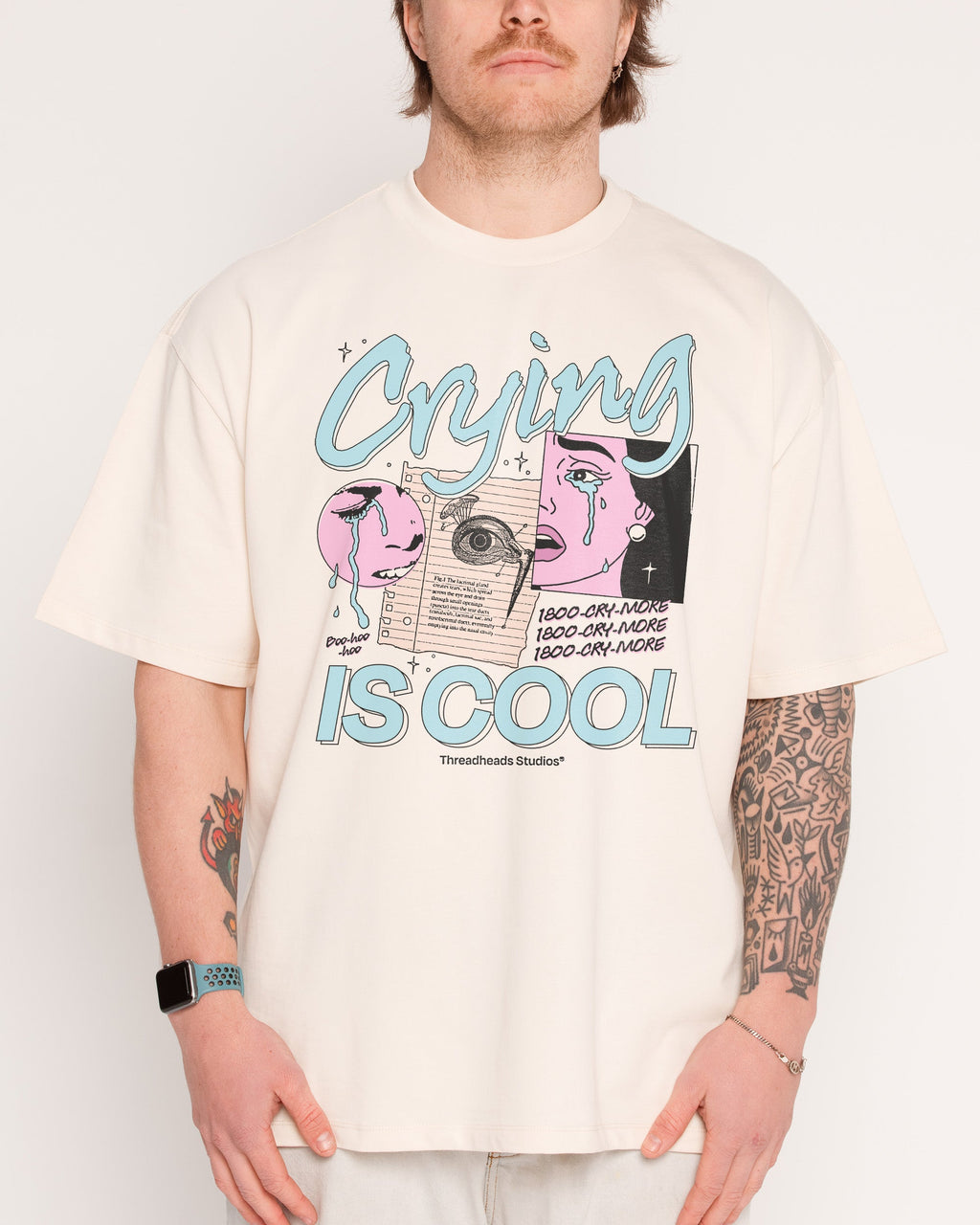 Crying is Cool Oversized Tee product image 4