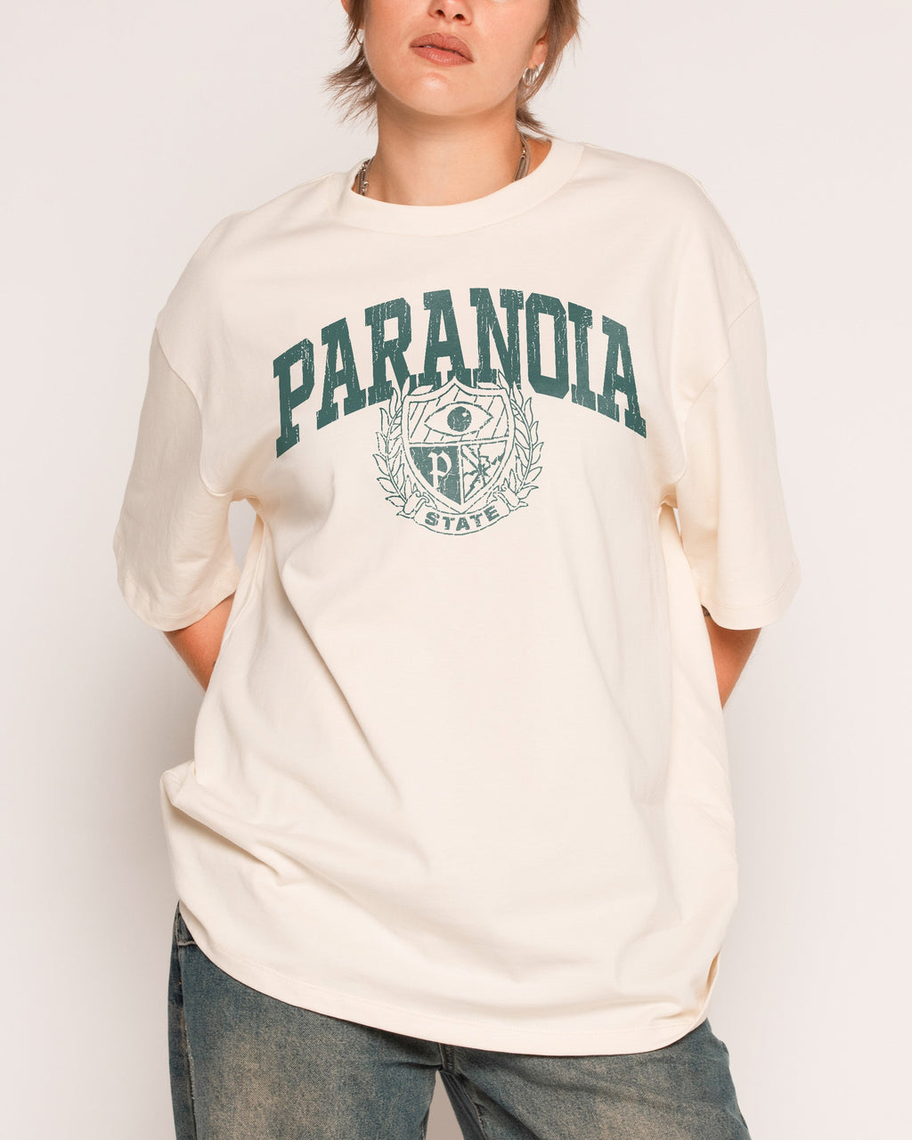 Paranoia State Oversized Tee product image 3