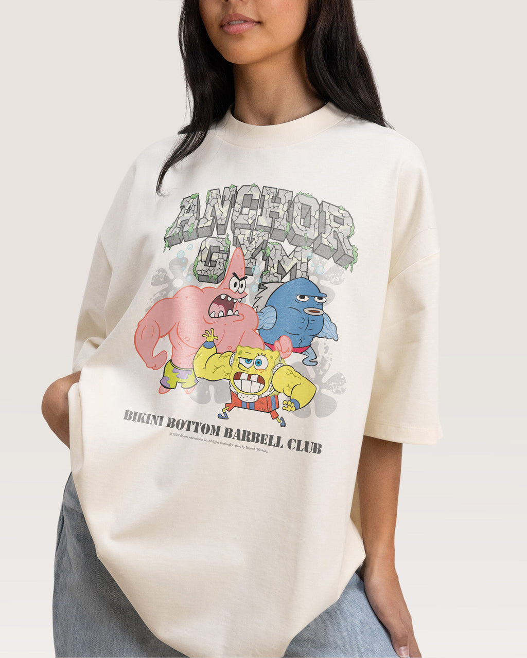 Spongebob Gym Oversized Tee product image 2