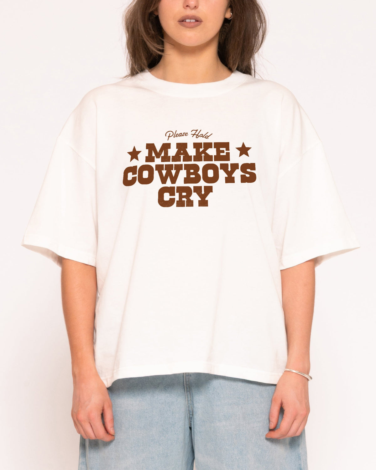 Make Cowboys Cry Boxy Tee product image 3