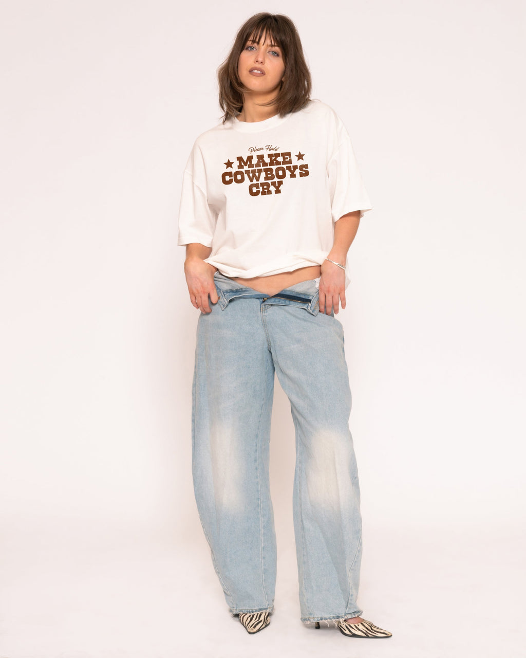 Make Cowboys Cry Boxy Tee product image 4
