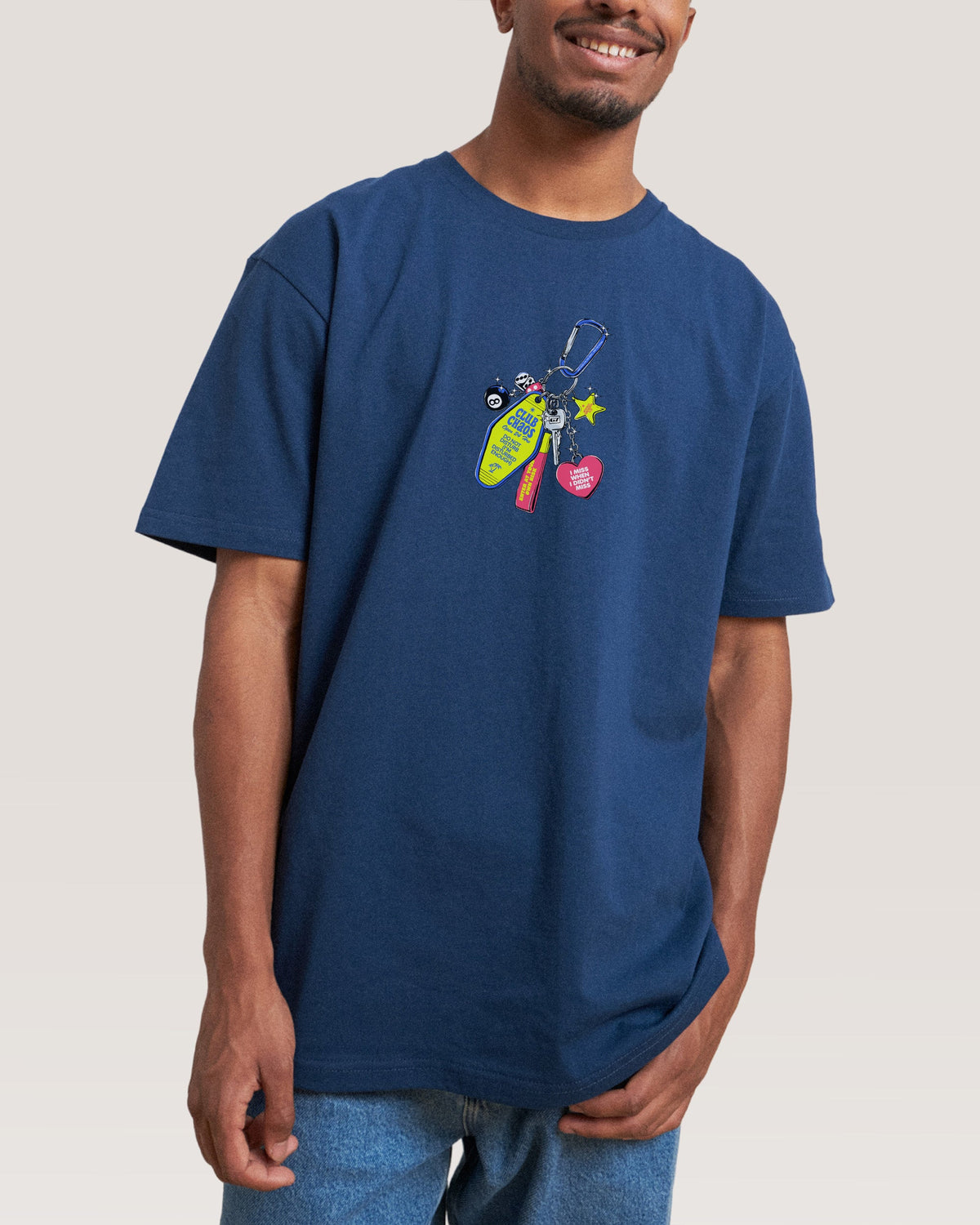 Club Chaos Key Chain T-Shirt product image 6