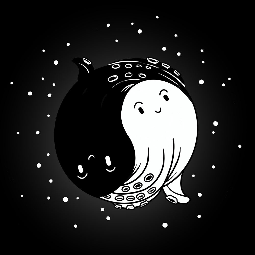 Octo Yin & Yang T Shirt product image 1