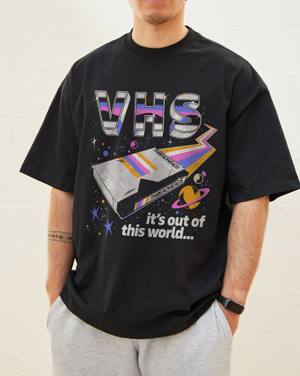 VHS Out of This World Oversized Tee product image 2