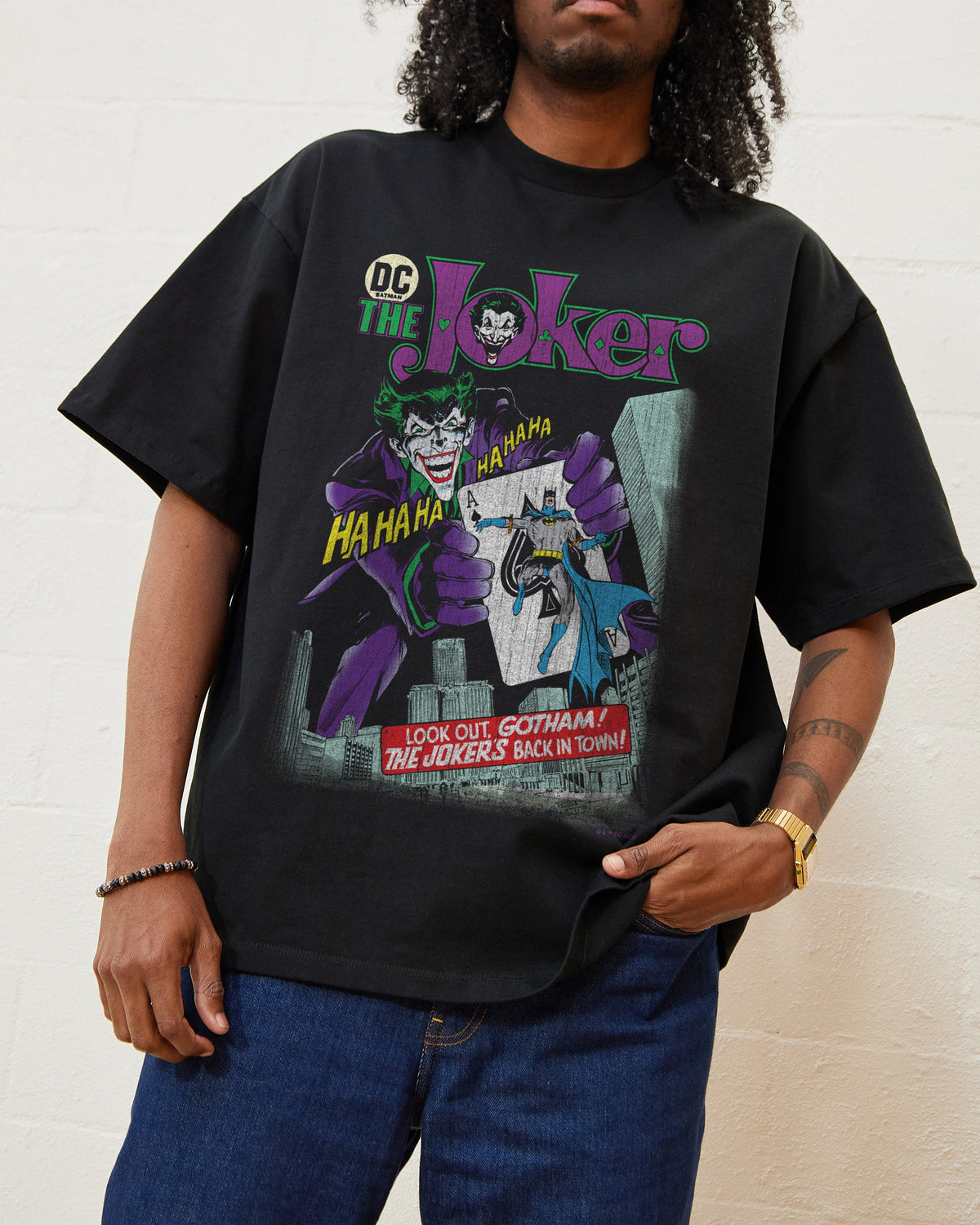 The Joker's Back in Town Oversized Tee product image 1