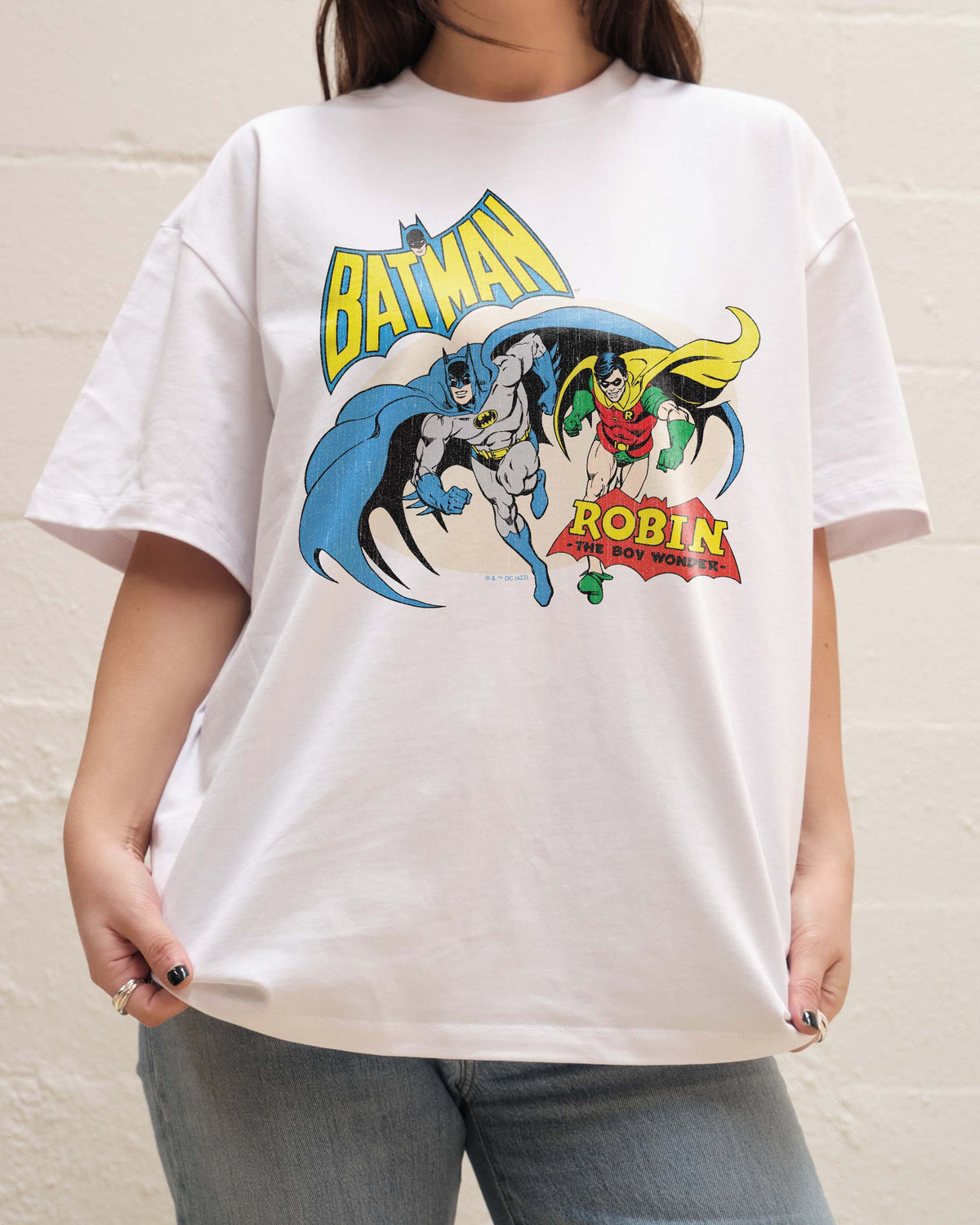 Batman and Robin The Boy Wonder Oversized Tee product image 1