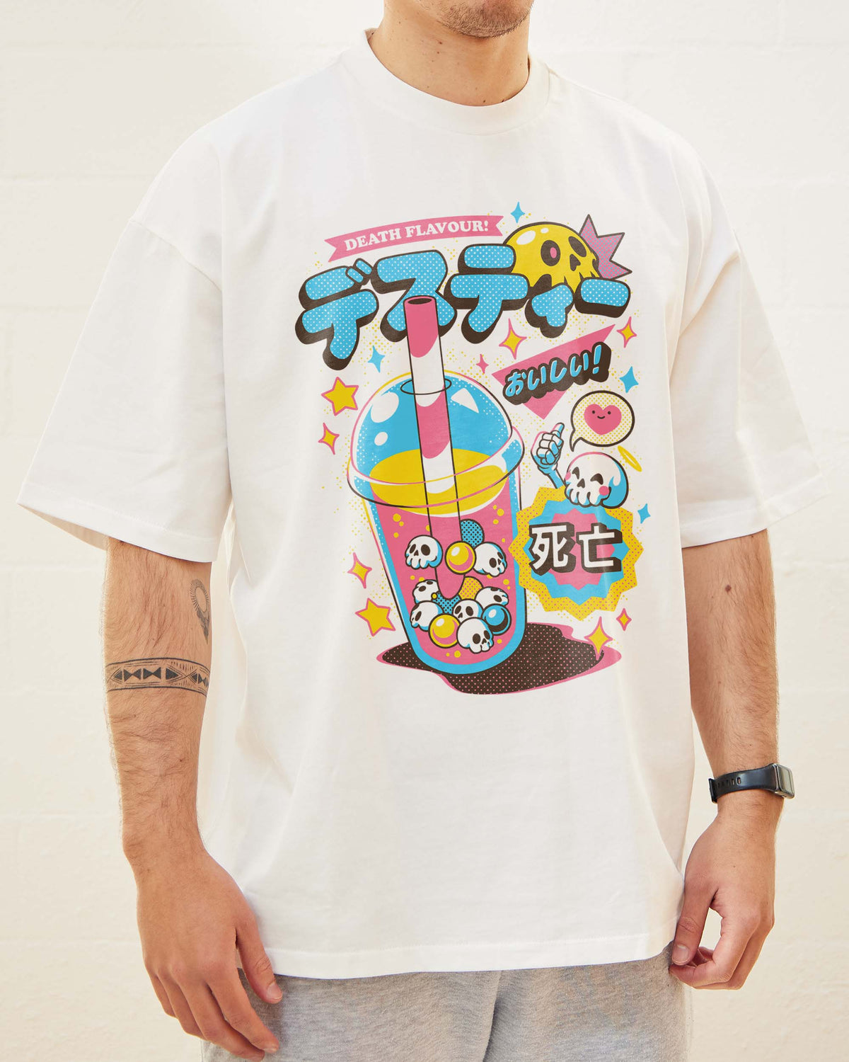 Death Tea Oversized Tee product image 1