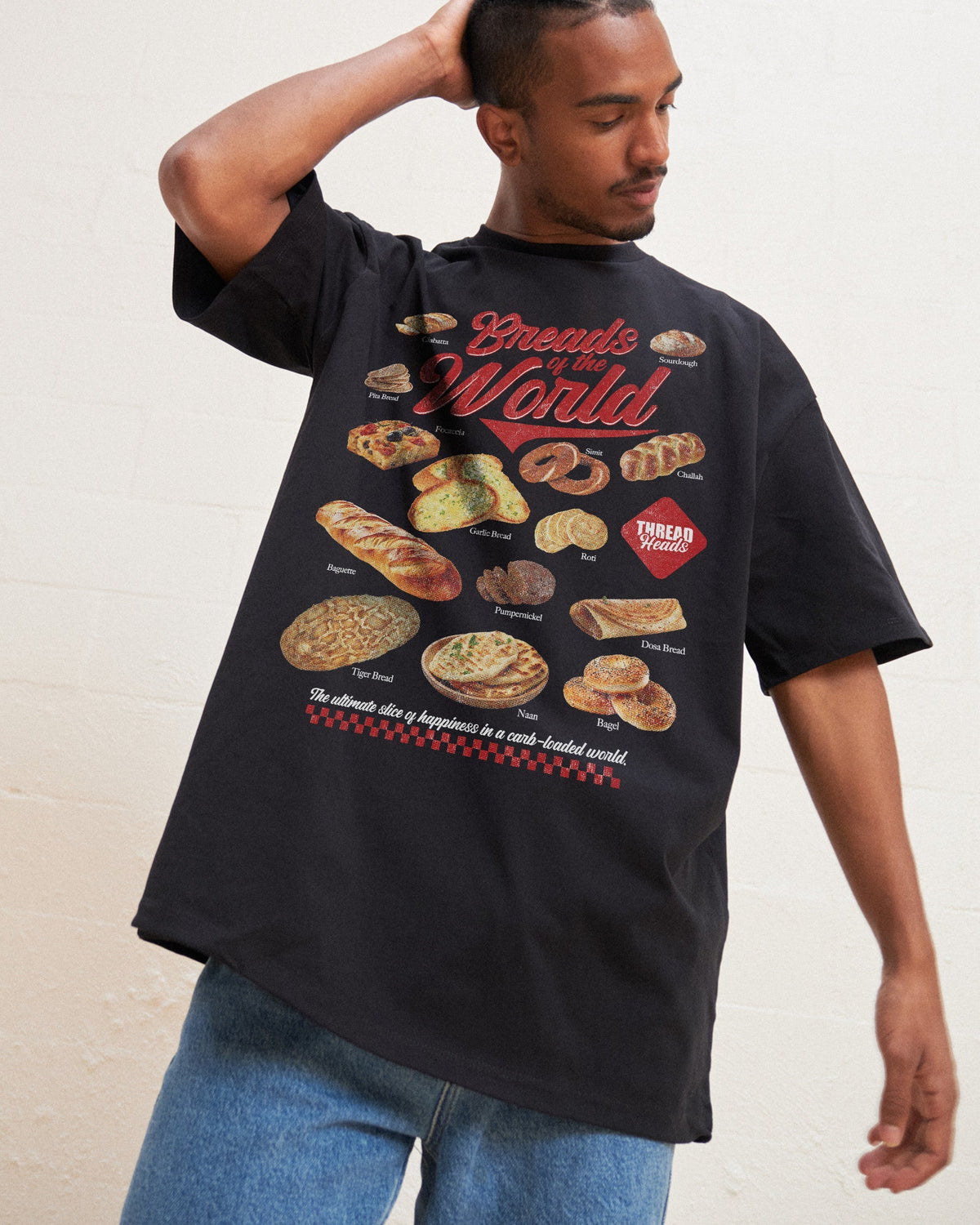 Breads of the World Oversized Tee product image 1