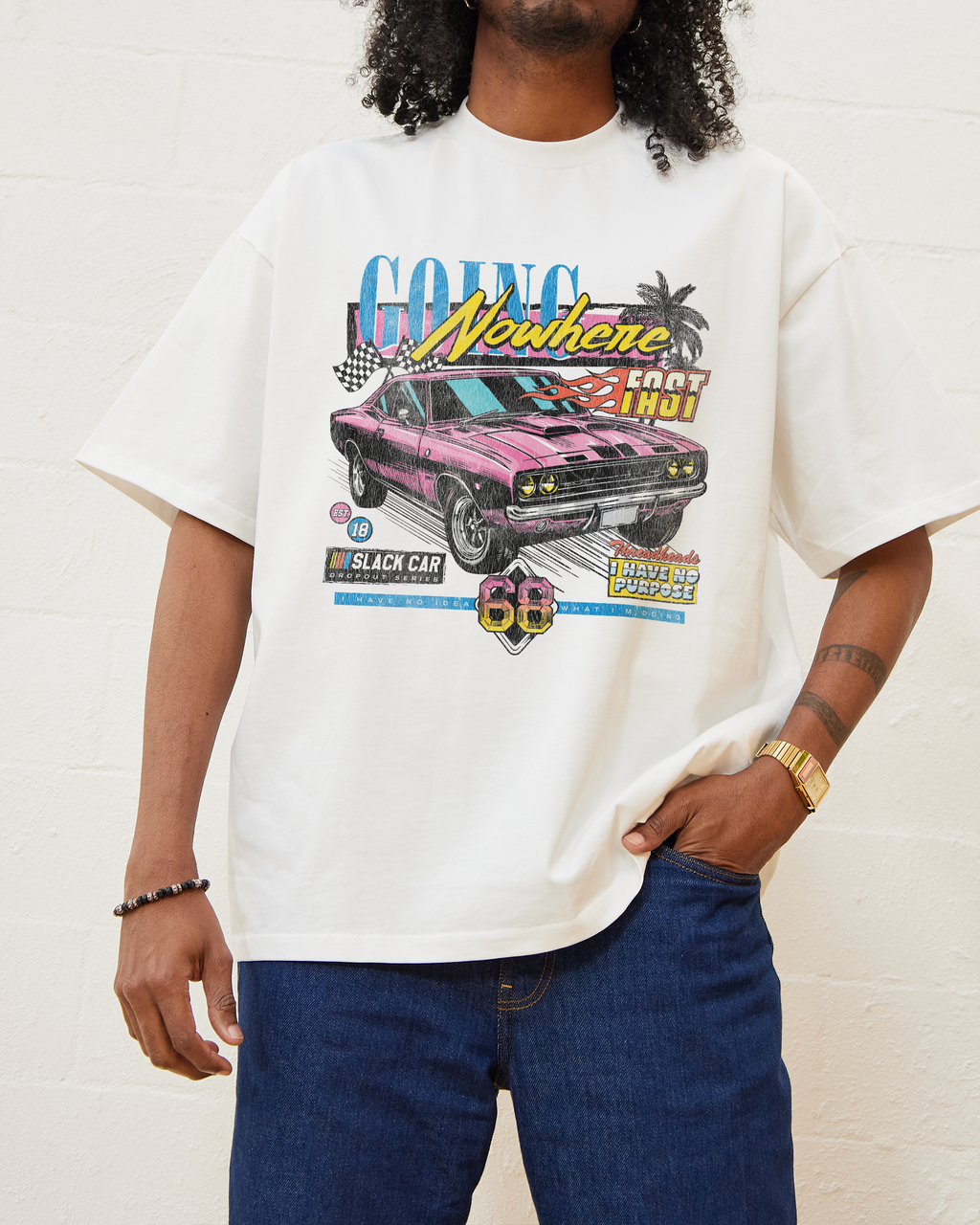 Going Nowhere Fast Oversized Tee product image 2