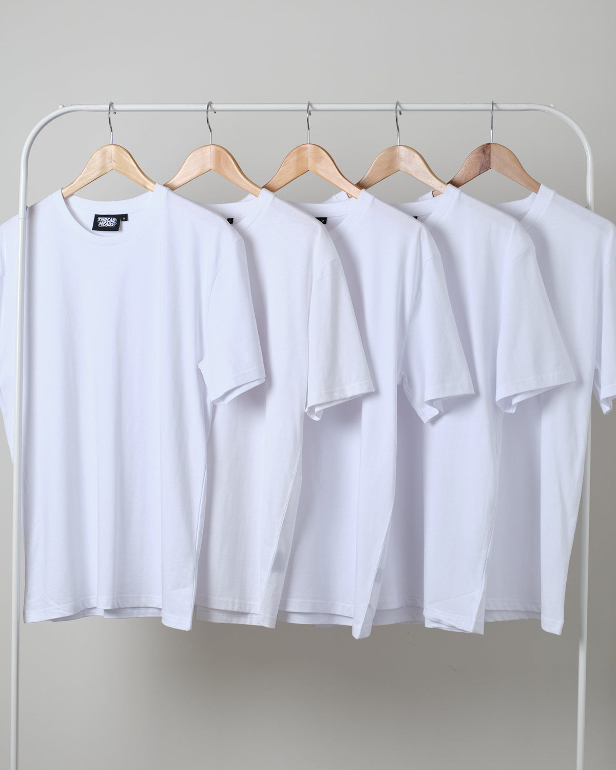 Classic Tee 5-Pack: White product image 6