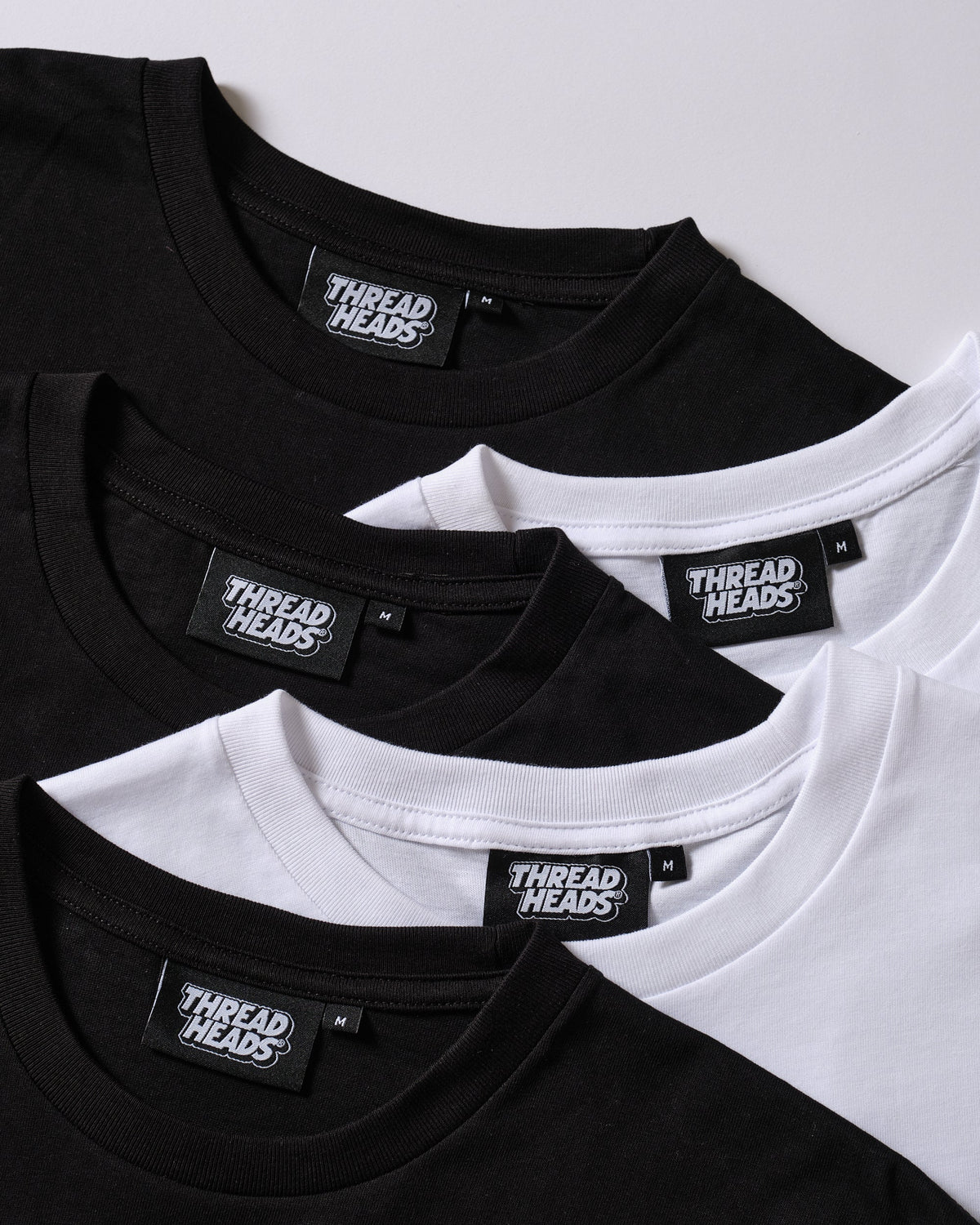 Classic Tee 5-Pack: Black & White product image 6
