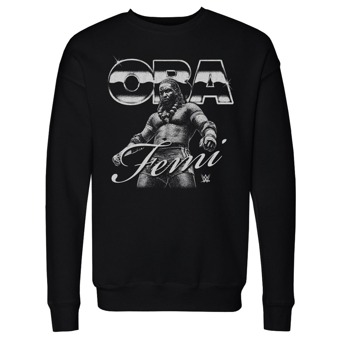 Oba Femi WWE Poster WHT
