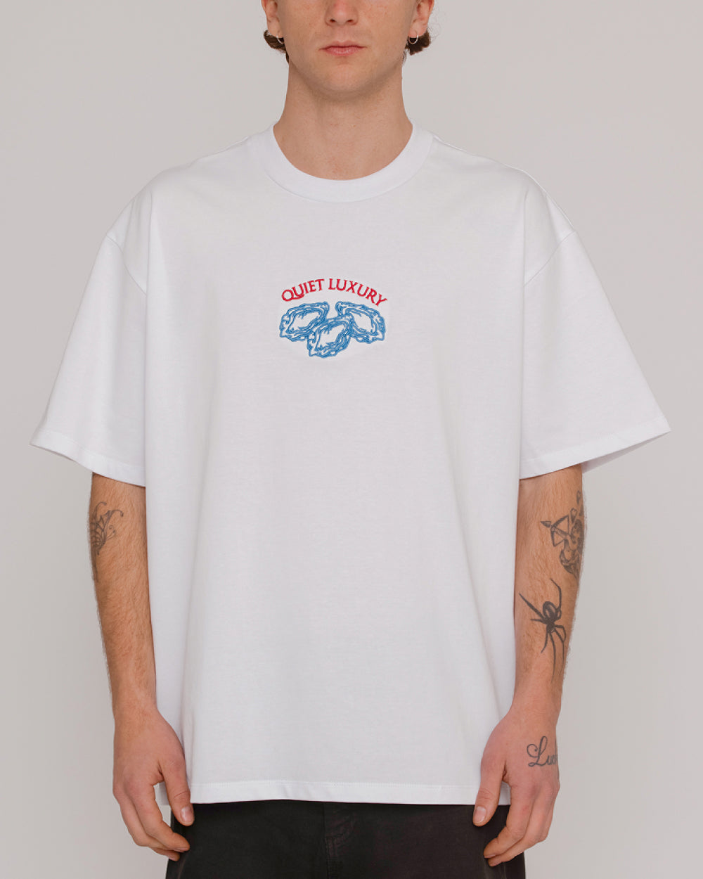 Quiet Luxury Oversized Embroidered Tee product image 5
