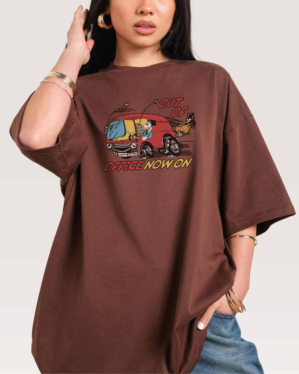 Out of Office Oversized Tee product image 1